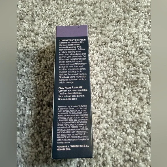 Mary Kay TimeWise Matte 3D Foundation Ivory N160 New in Box - Picture 4 of 5